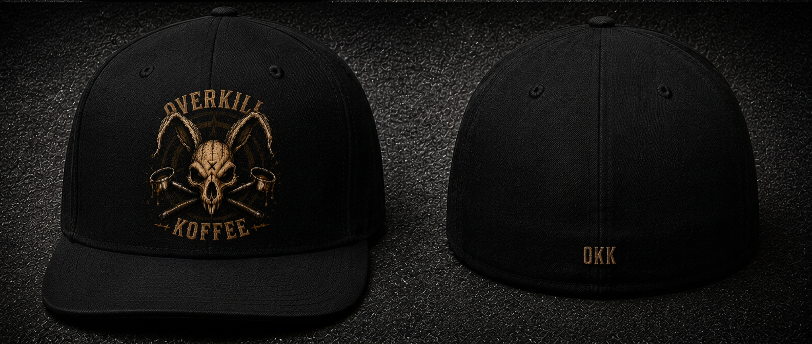Rabbit Skull Flex Fit — Hats